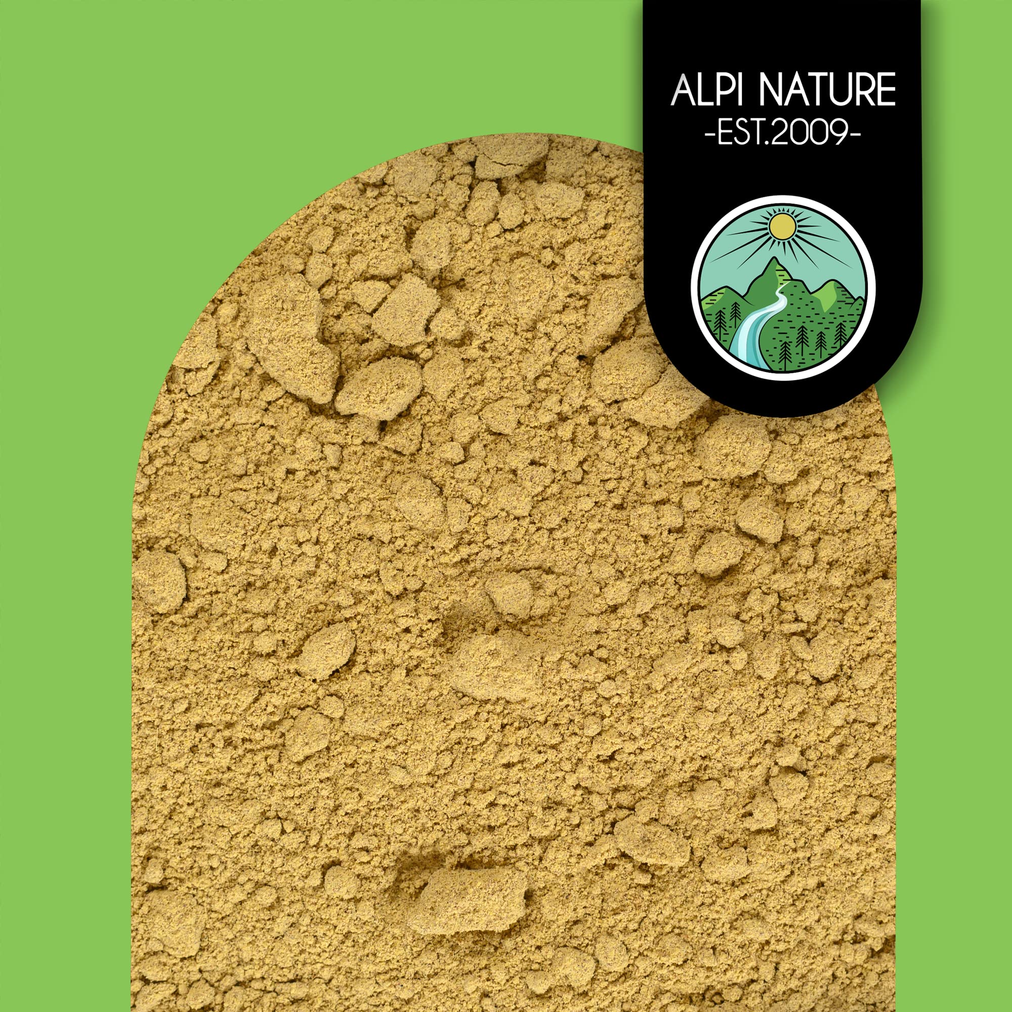 Alpi Nature Ekologiczny Proszek z Gorczycy Czarnej i Brązowej 250g, Mielone Nasiona Gorczycy Brązowej i Czarnej