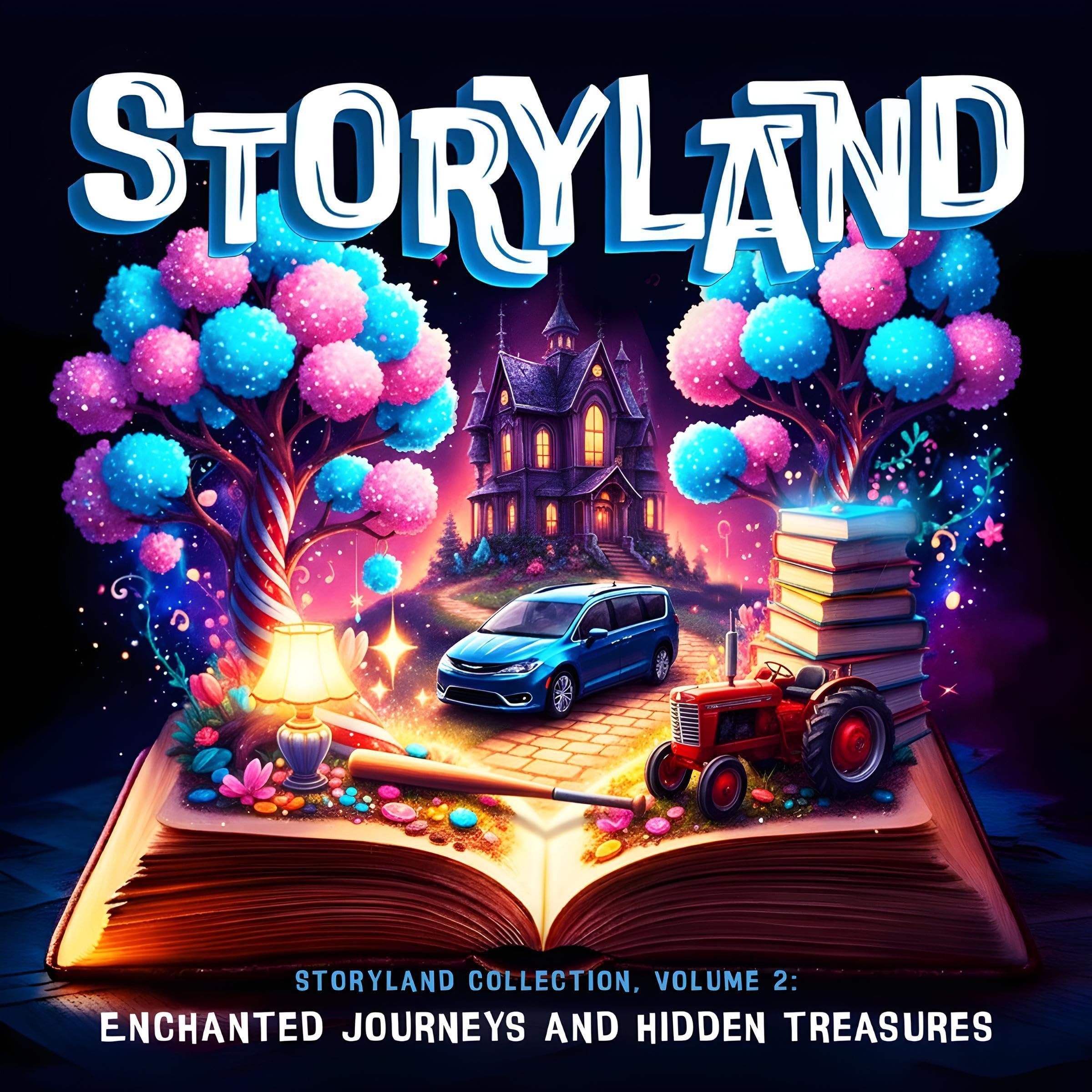Cover art for Storyland Collection, Volume 2: Enchanted Journeys and Hidden Treasures