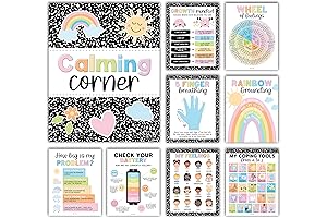 Calm Classroom Vibes and Colorful Posters of a Kind for Your Kids