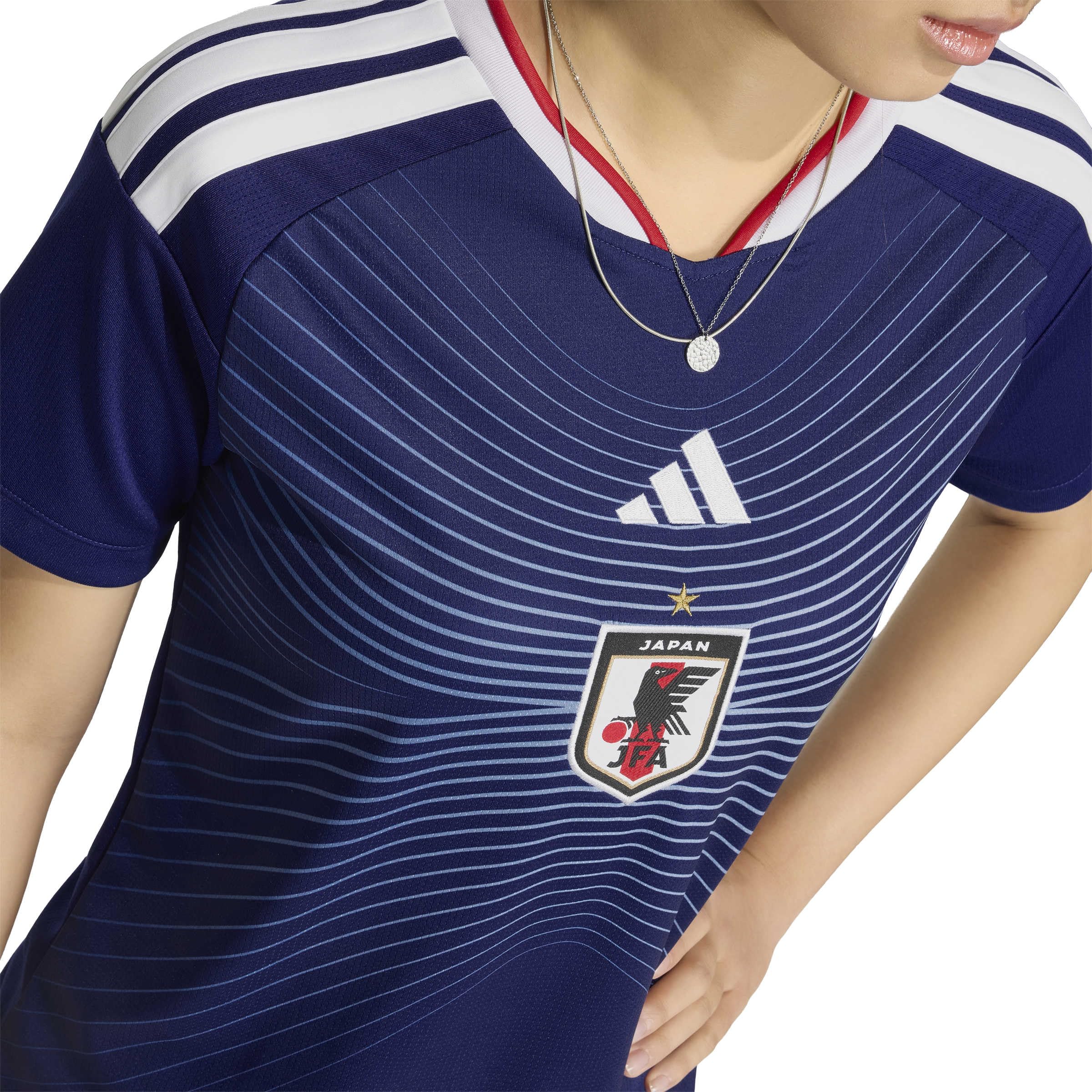 サッカー 半袖 Tシャツ ユニフォームアディダス サッカー日本女子代表 2026 ホーム レプリカ ユニフォーム TV051レディース - 3