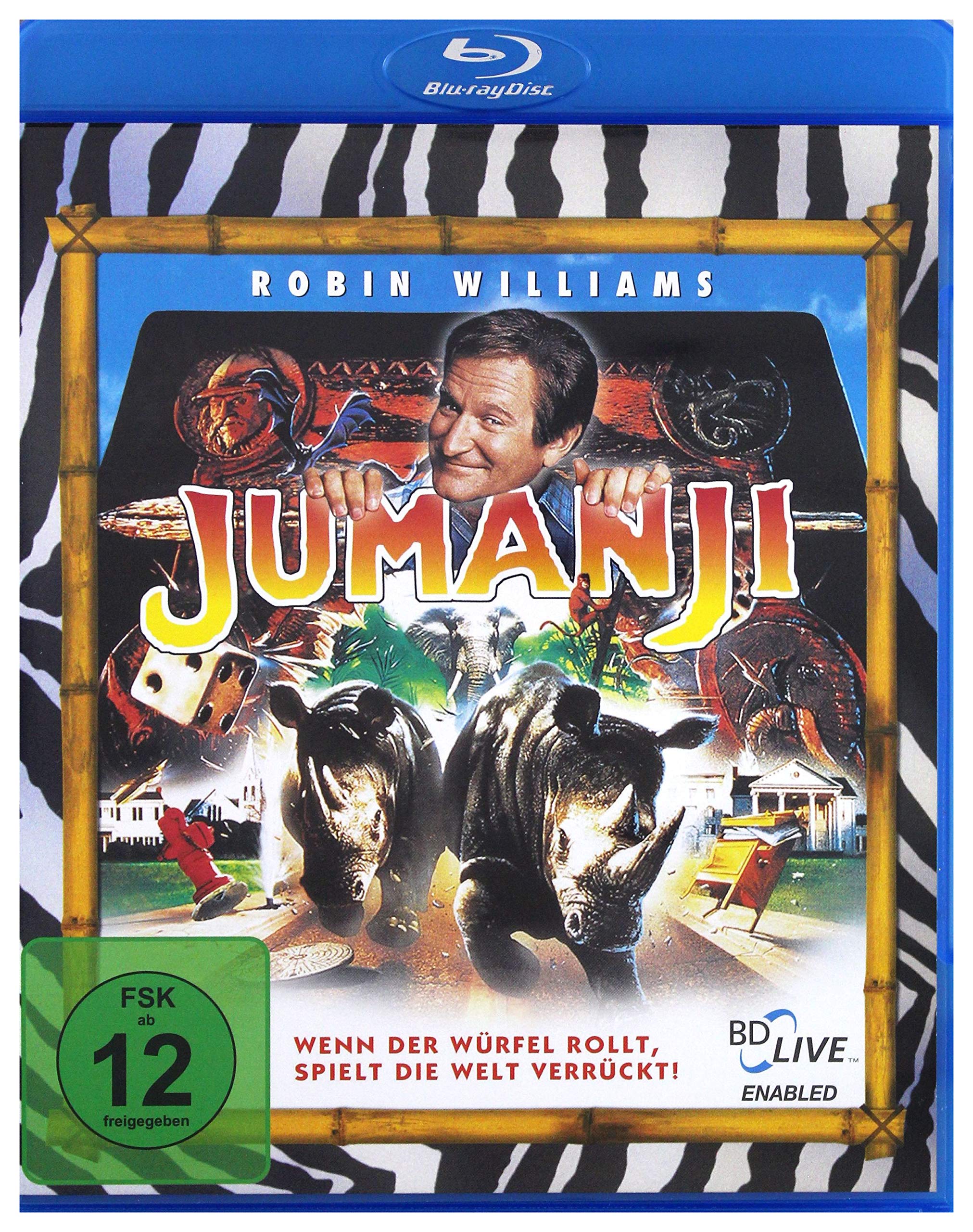 Joe Johnston - GEBRAUCHT Jumanji [Blu-ray] - Preis vom 18.09.2025 05:07:49 h