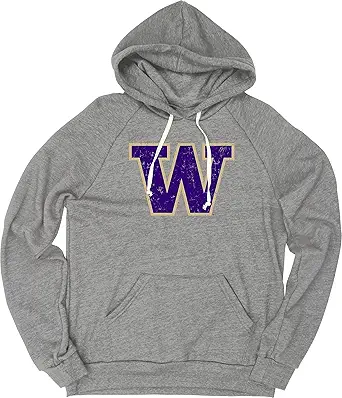 Blue 84 Men's Tri-Blend Hoodie Vintage Icon