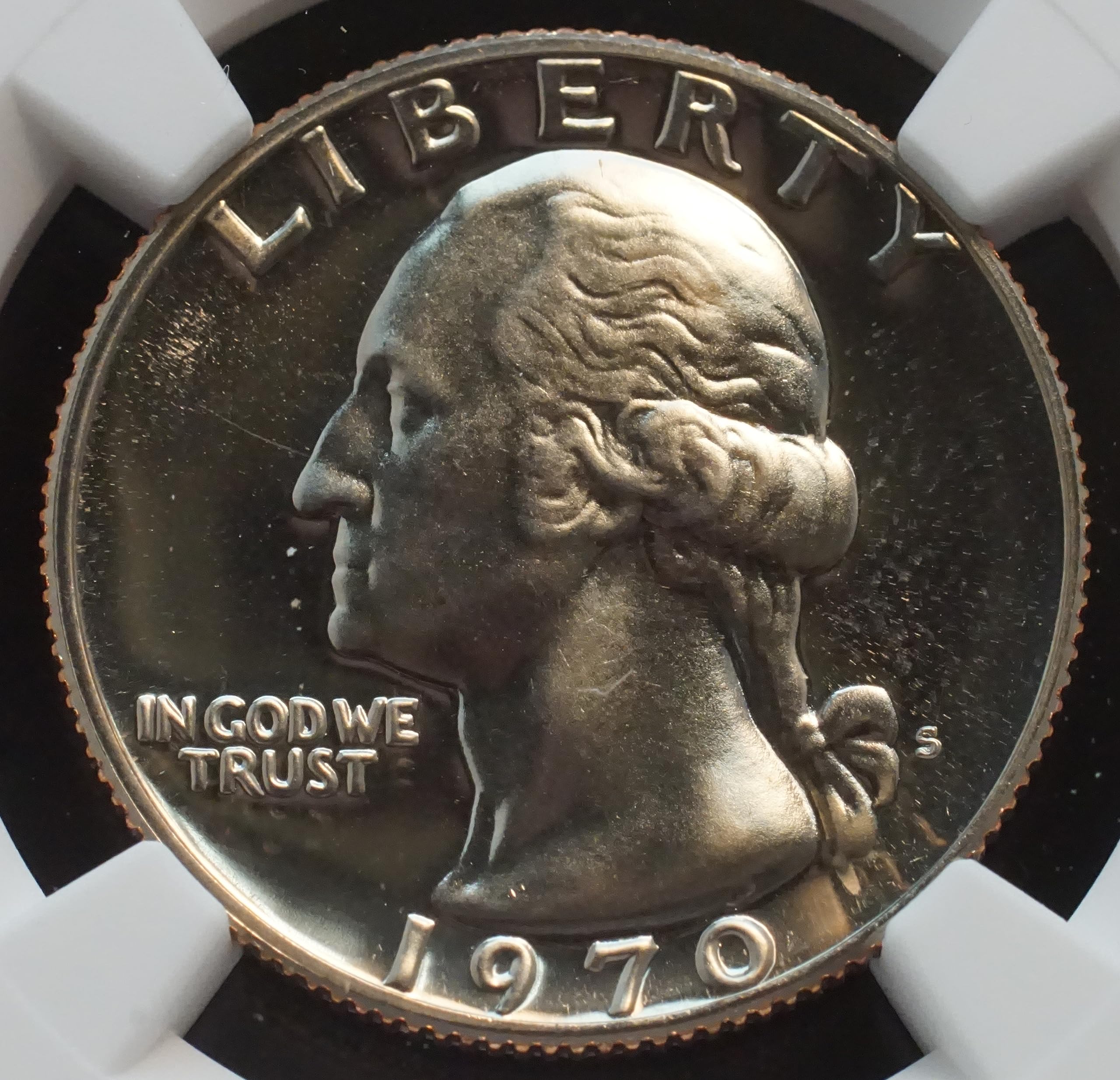 金貨 銀貨 アンティークコイン 1970 25C Washington Quarter Dollar P #3048