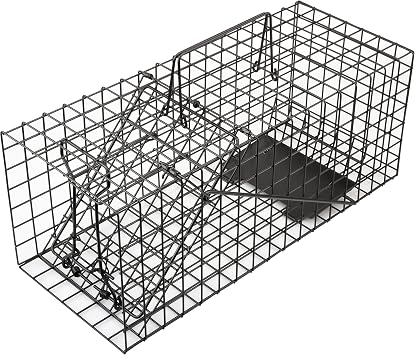 Live Squirrel Trap Heavy Duty Humane Animal Cage Trap No Assembly Required