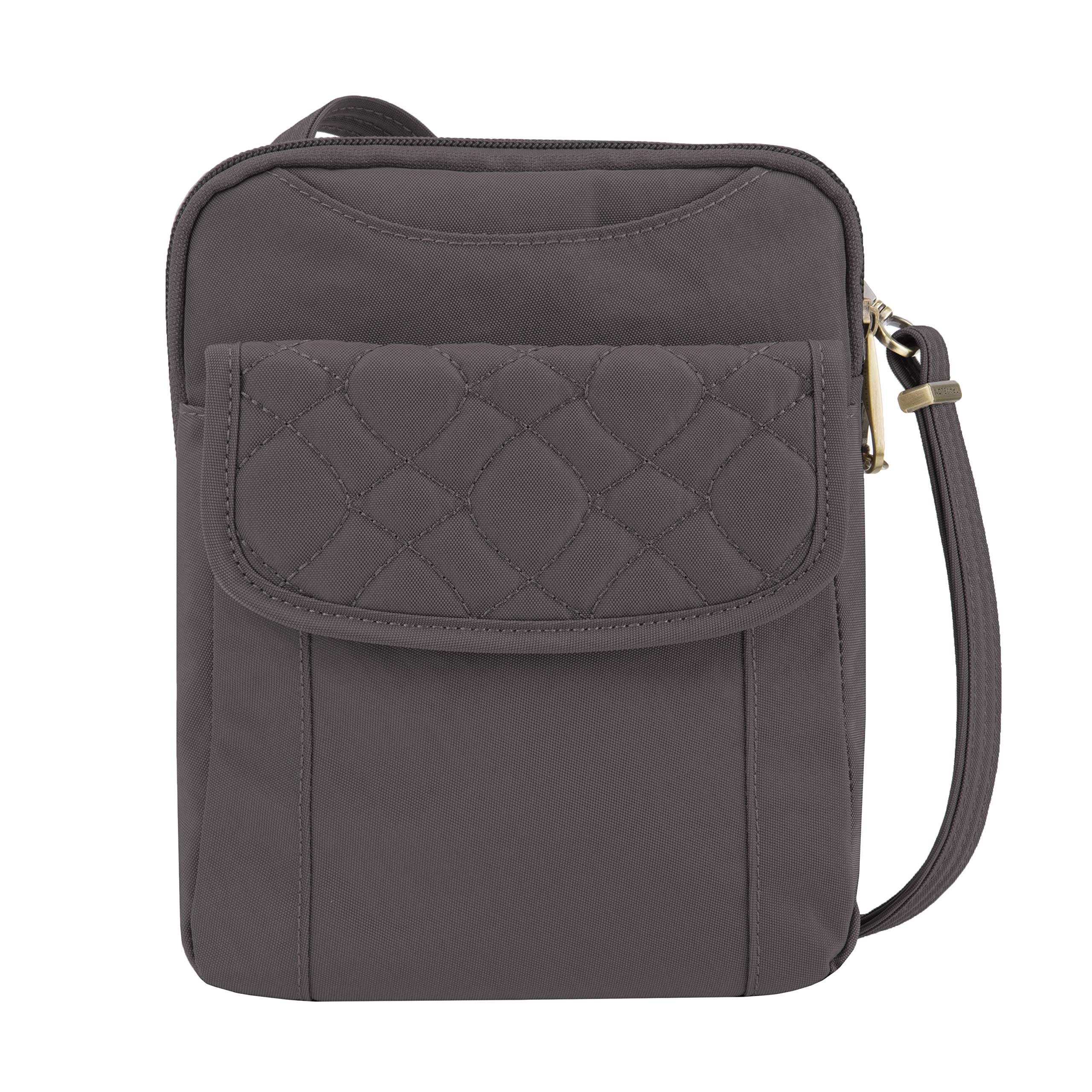 Travelon torba na ramię do podróży Kobiety Travelon Anti-theft Signature Quilted Slim Pouch (1 w zestawie)