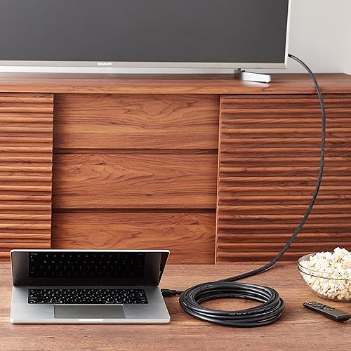 Miniatura 10 de Tienda Basics Cable HDMI de alta velocidad 6 pies