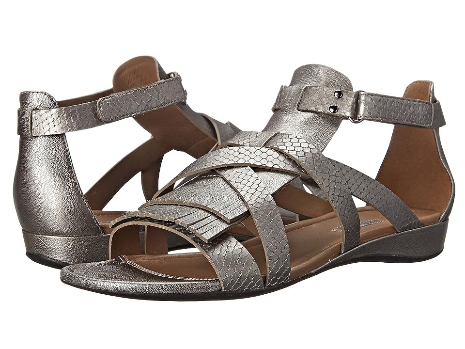 

ECCO Bouillion Sandal II Gladiator (Warm Grey Metallic/Warm Grey Metallic) Women's Sandals