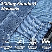 Vista 12 de rabbitgoo Tactical Dog Harness for Large, Heavy Duty Pet Harness with Handle, No-Pull Service Vest Large Breed, Adjustable Military Dog Vest for