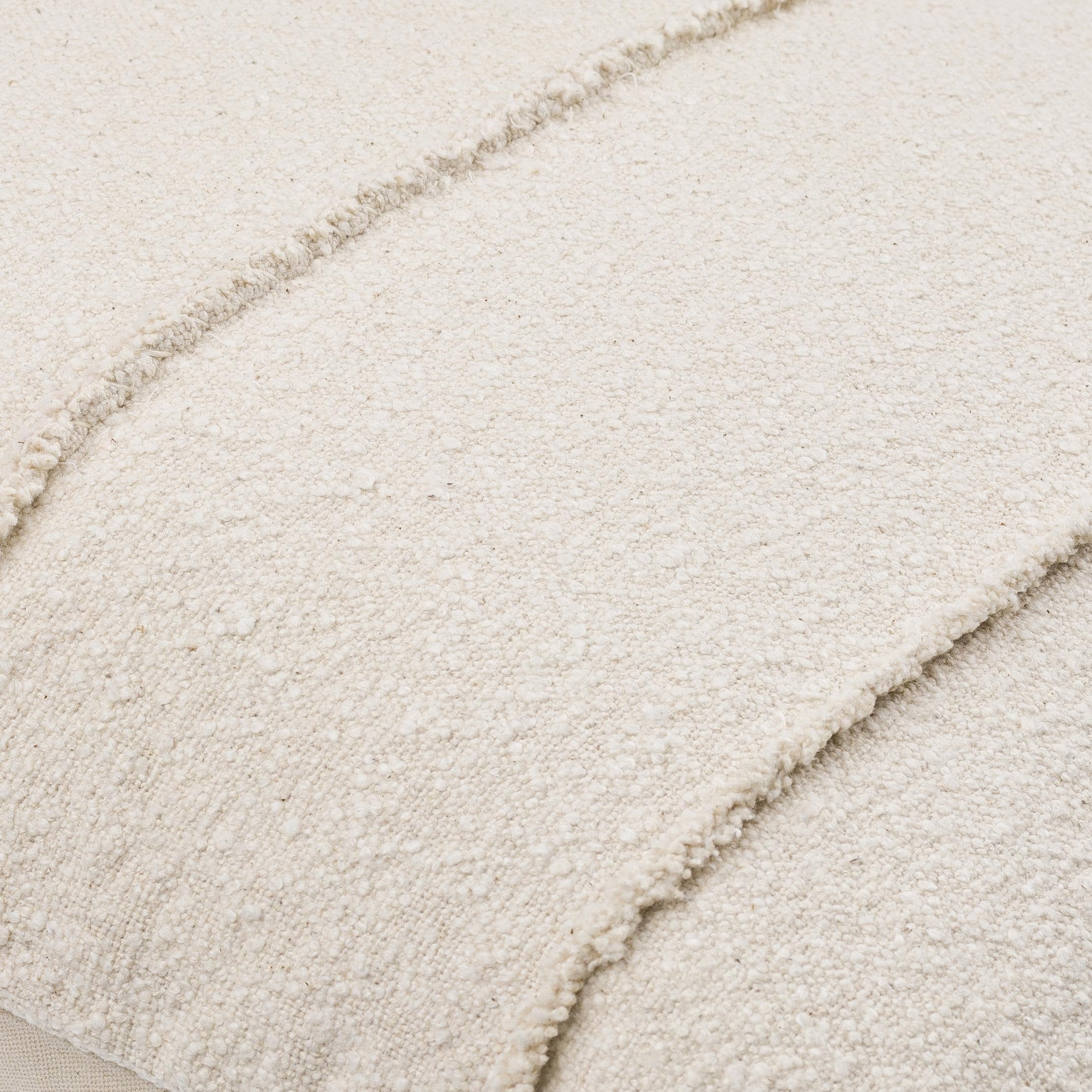 Surya x Becki Owens Modern Mindy Accent Pillow Cover only, 18" L x 18" W, Light Beige