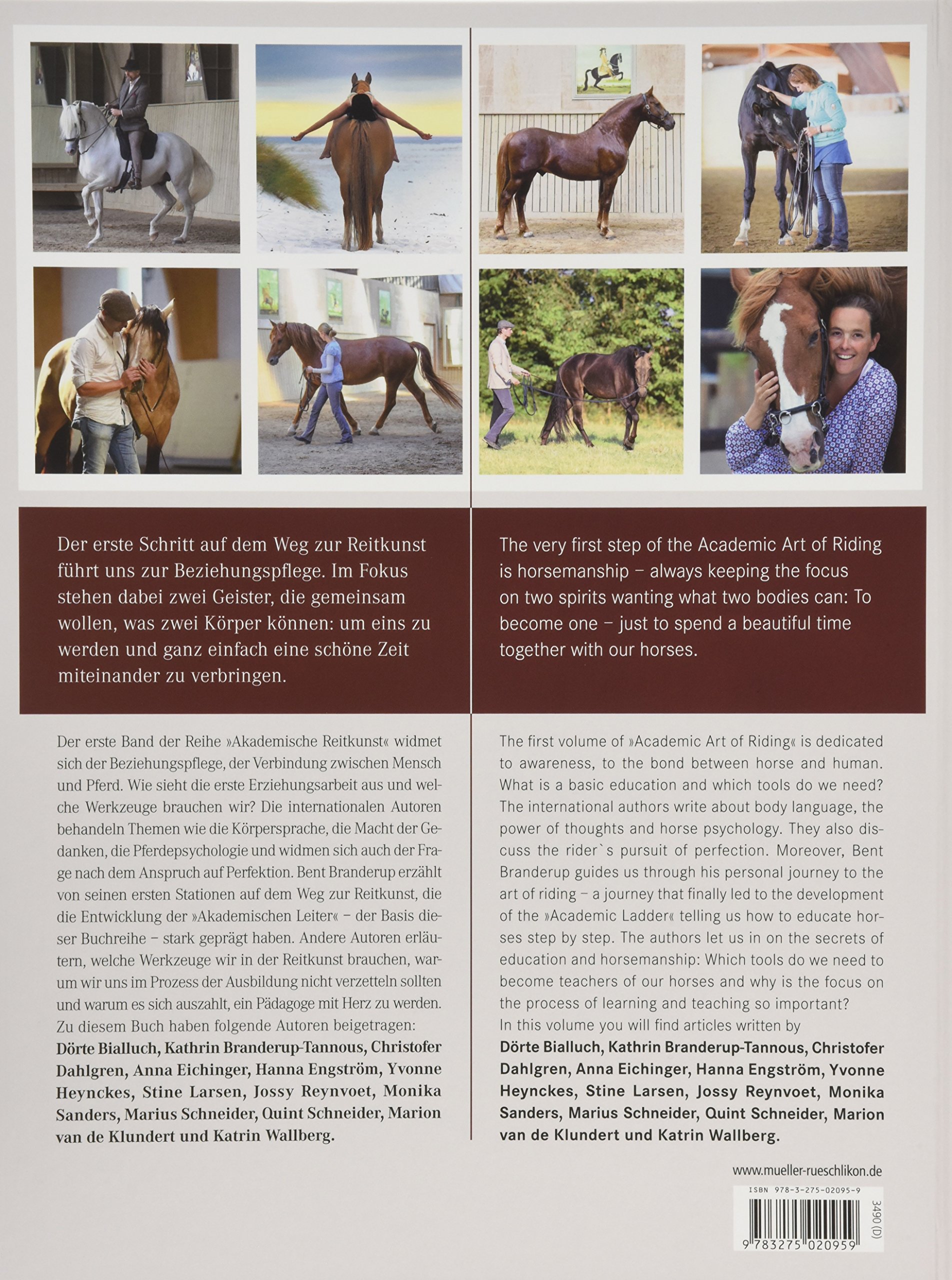 Beziehungspflege - Horsemanship: Akademische Reitkunst / Academic Art of Riding (BAND 1)