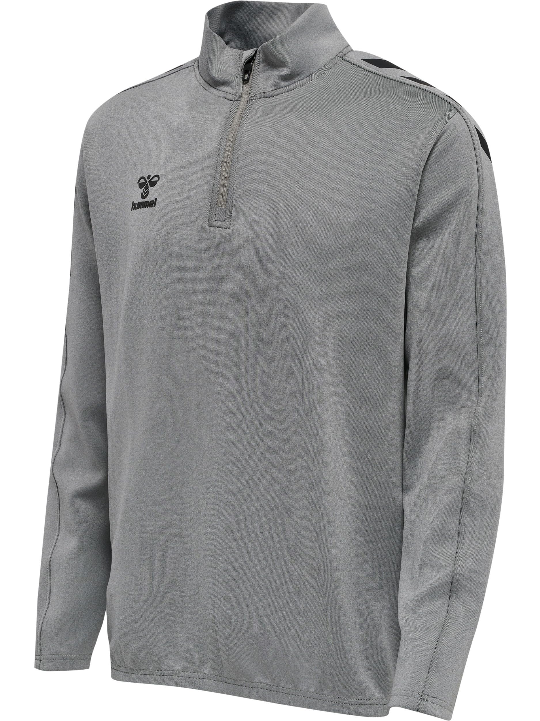 hummel Unisex Adult, Unisex Hmlcore Xk Half Zip Poly Sweat Grey Melange
