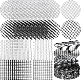 200 Grand Coussin Maille Trou Pots Plantes 2 Pouces Maille Drainage Ronde et Carrée Maille Fleur Écran Pots Jardinière Tapis Grille Fond Pot Bonsaï en Maille Coussin Maille Trou Pot Plante