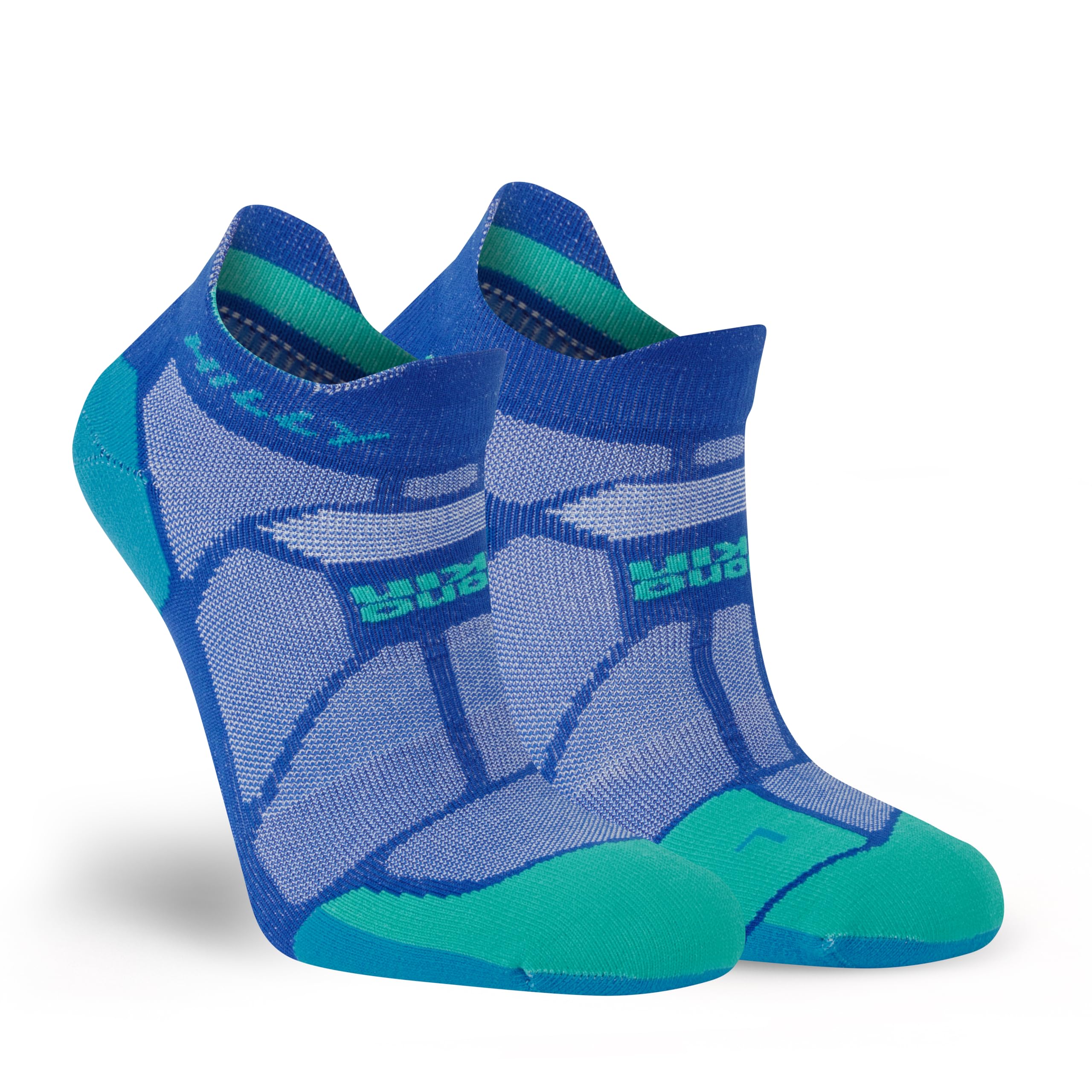 Hilly, Marathon Fresh, Anti Odour - Socklet - Min Cushioning, Sapphire/Teal, S