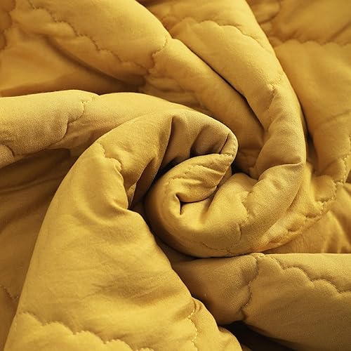 Miniatura 10 de FLXXIE Edredón de microfibra lavable a máquina, de gran tamaño, súper suave y ligero, manta acolchada para cuna, para cochecito, viajes, 43 x 60