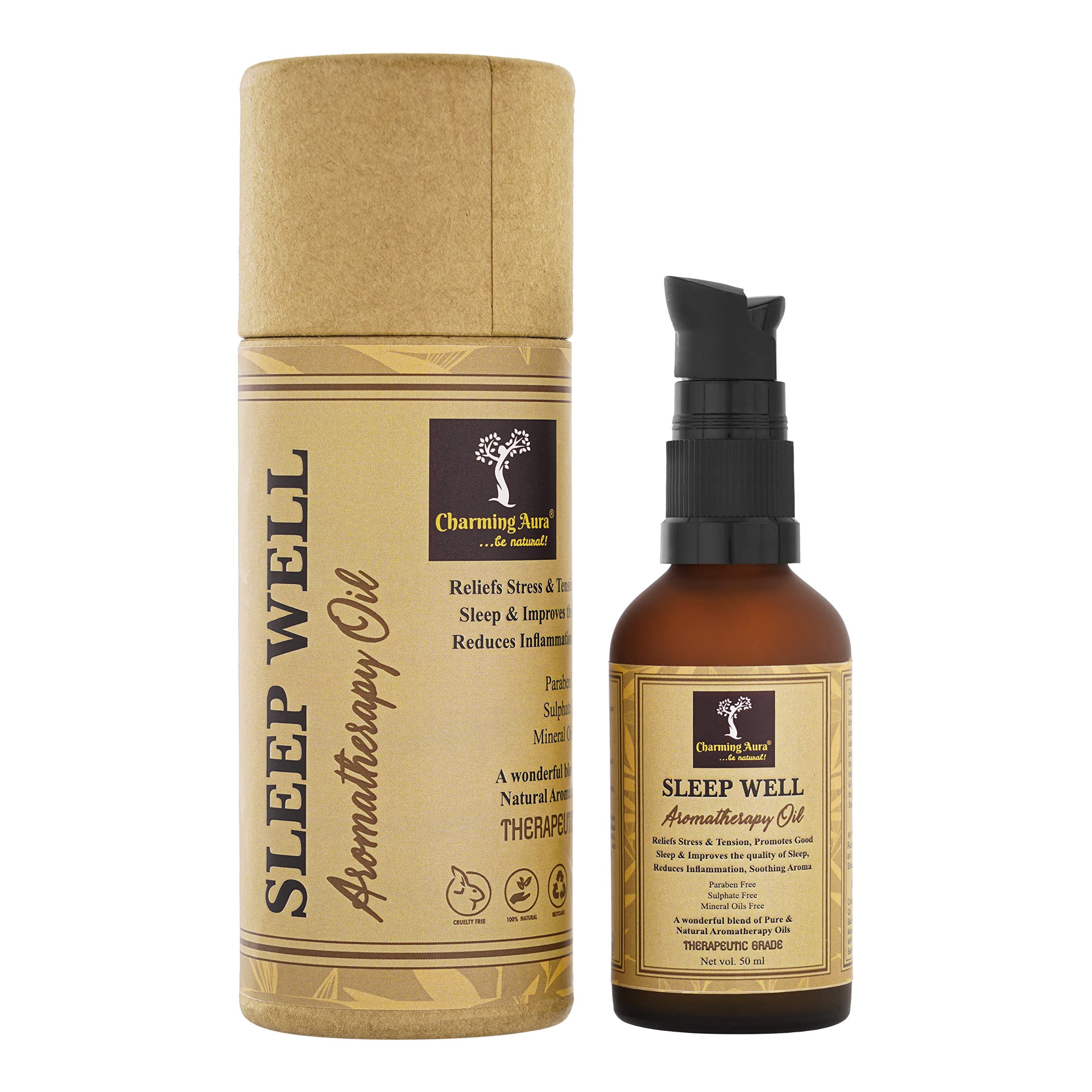 Sleep Well Aromatherapy Oil- Promotes Good Sleep, Relaxing, Reduces Stress & Tension, Calms Mind & Body, Moisturizing, Soothing Aroma (Sleep Well)-image-8
