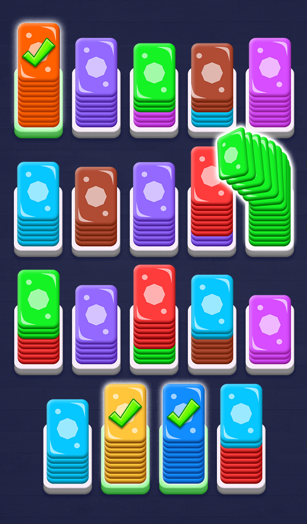 Card Shuffle Color Sorting 3D App on Amazon Appstore