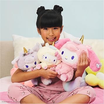 GUND Sanrio My Melody Unicorn Plush Toy, Premium Stuffed Animal for Ages 1 and Up, Pink, 9.5