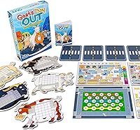 Vista 1 de ThinkFun Goats' Day Out: Un divertido juego de mesa con temática de cabra caótica adictiva