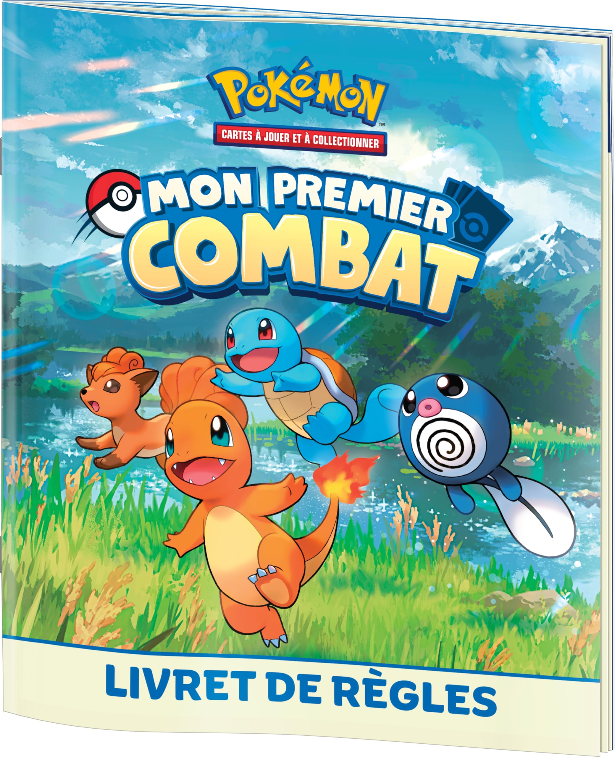 Pokémon: Mon Premier Combat – Salamèche et Carapuce du JCC Pokémon (kit de Lancement Contenant 2 Mini-Decks prêts à l’Emploi et des Accessoires)