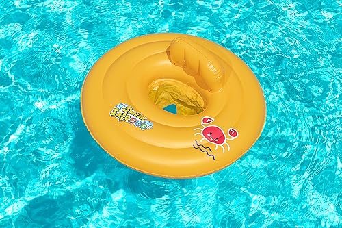 Miniatura 10 de Bestway Flotador de natación inflable para bebés  Flotador redondo inflable de 3 anillos para niños y niñas de 12 a 24 meses