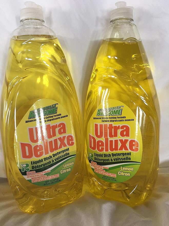 LA's Totally Awesome Ultra Deluxe Liquid Dish Detergent Lemon 50 fl oz