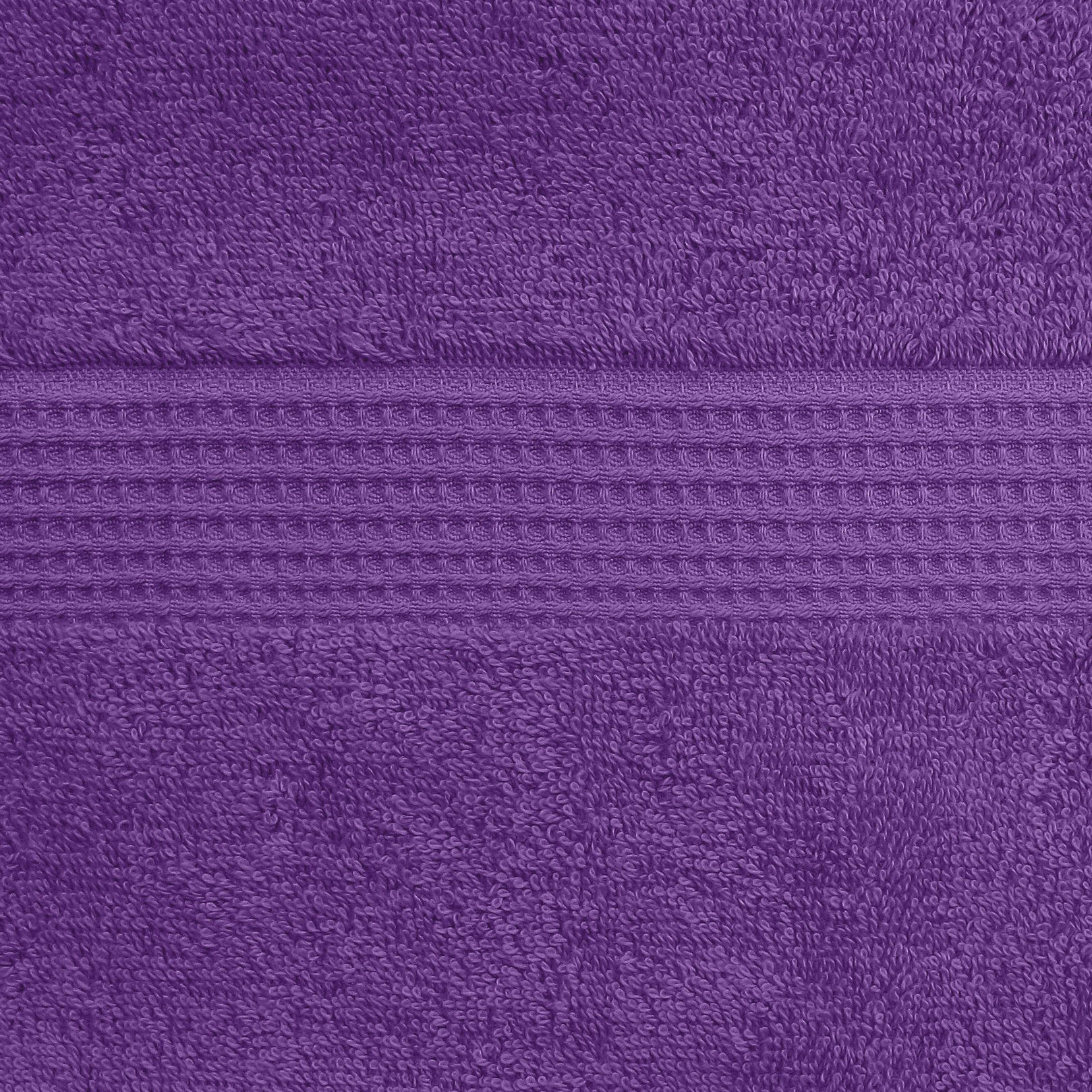 Velosso Purple Bbank 100% Pure Egyptian Cotton Towels Super Absorbent 600Gsm (, 30X30cm Face)