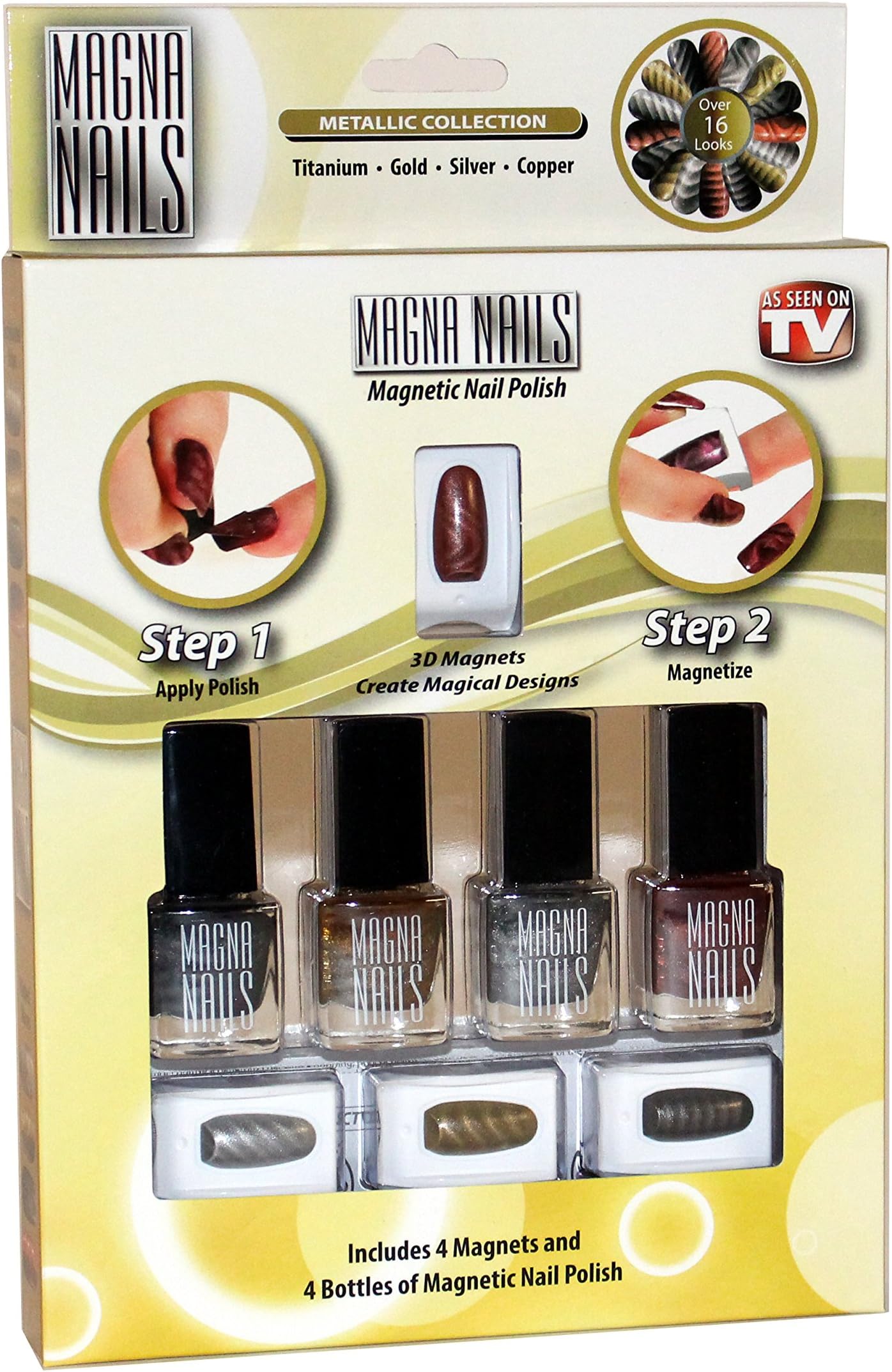 Magnetic Nail Polish- Metallic Collection