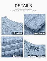 Vista 7 de MEROKEETY Conjunto de pijama de 2 piezas de forro polar mullido para mujer