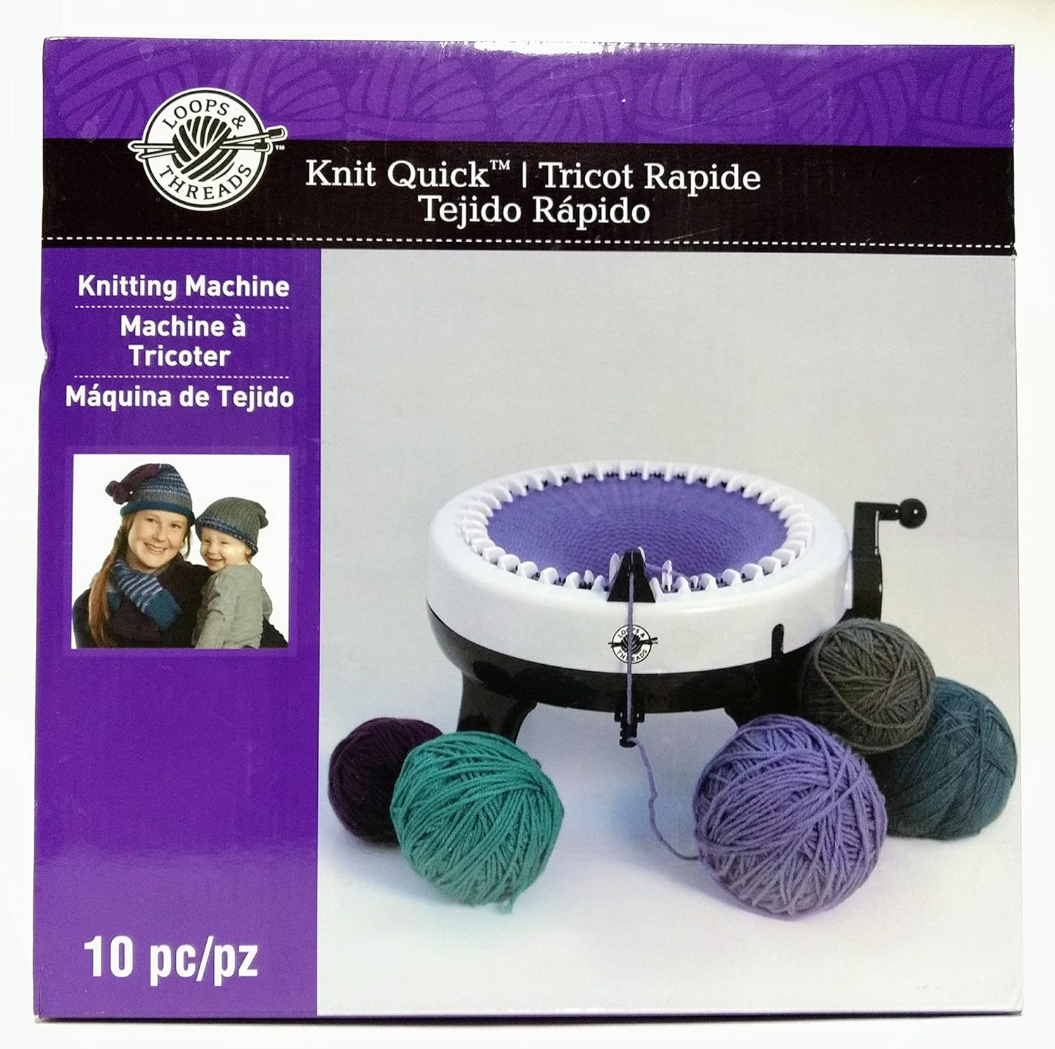 Knit Quick 10 Piece Knitting Machine Amazon.ca Home