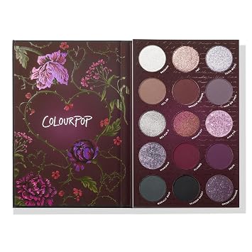 ColourPop A Shadow of Secrets Eyeshadow Palette, 15 Shades