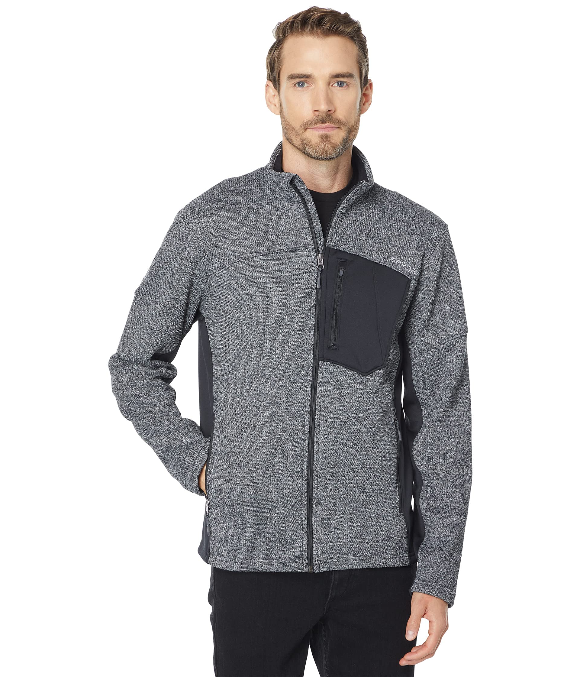 Men's Bandit Hybrid Full Zip Mid Layer Jacket