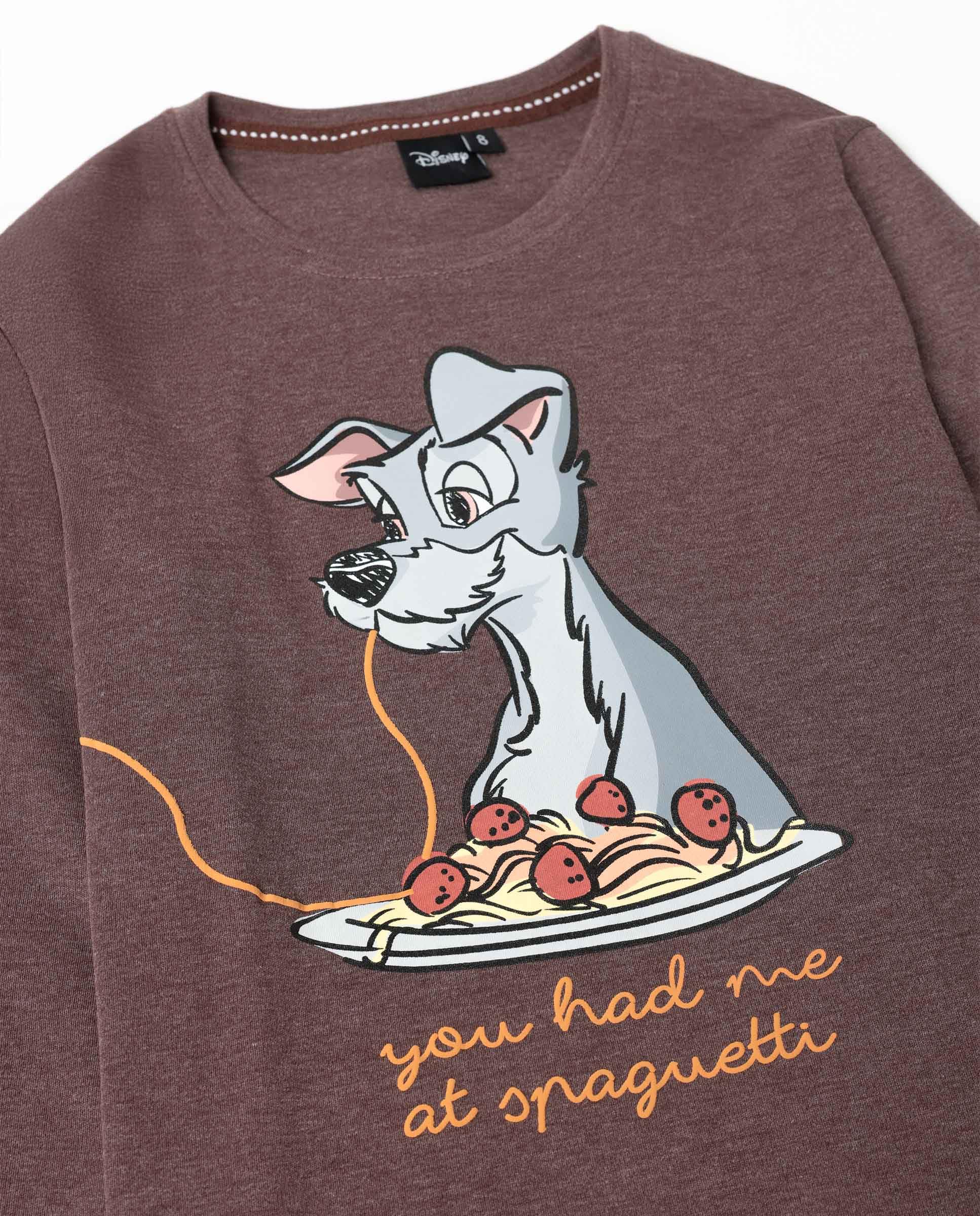 Disney Pigiama a maniche lunghe Love Dinner per bambino
