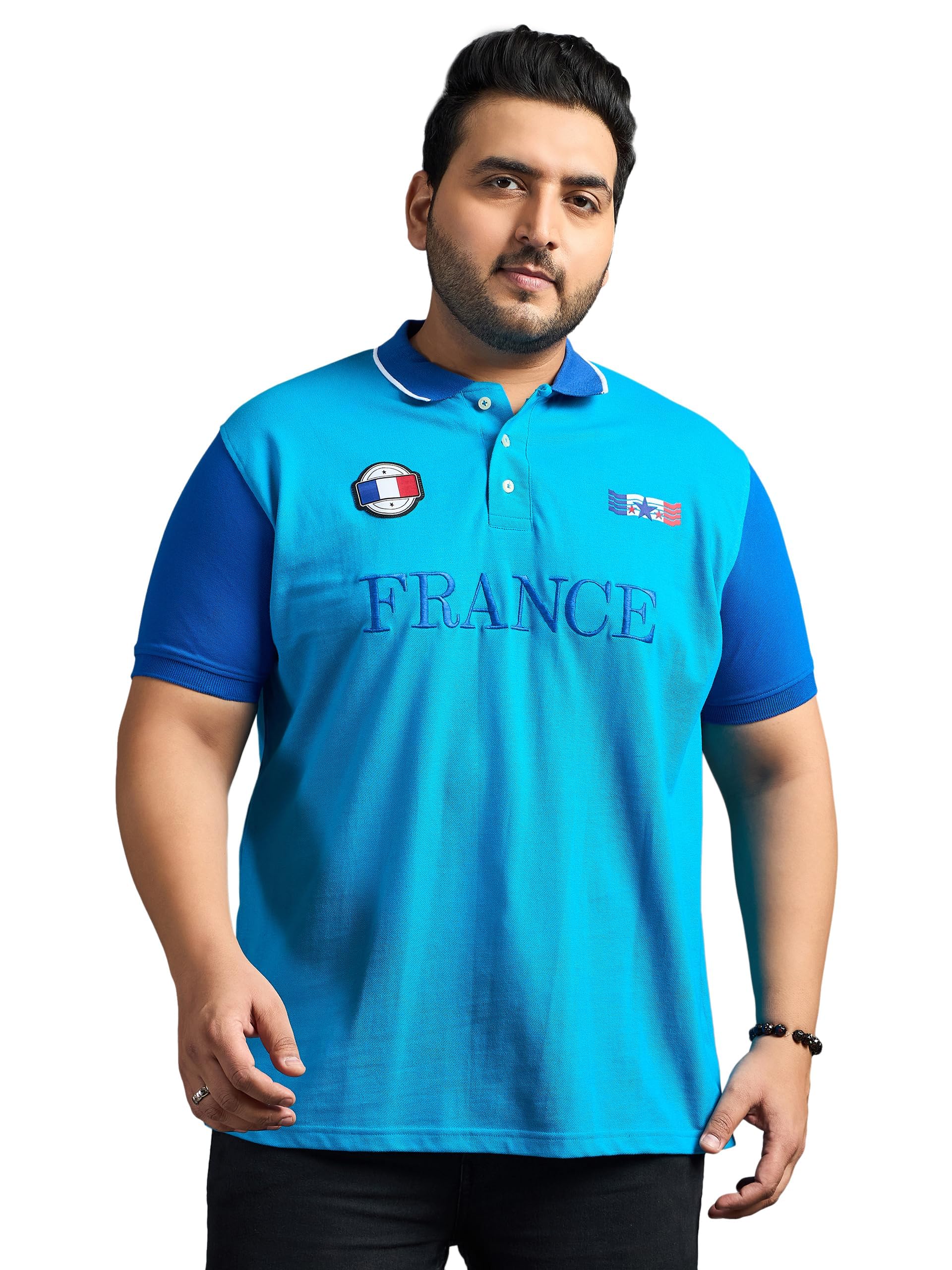 bigbanana originals Bigbanana Men's Plus Size Regular Fit Polo T-Shirt-picture-32