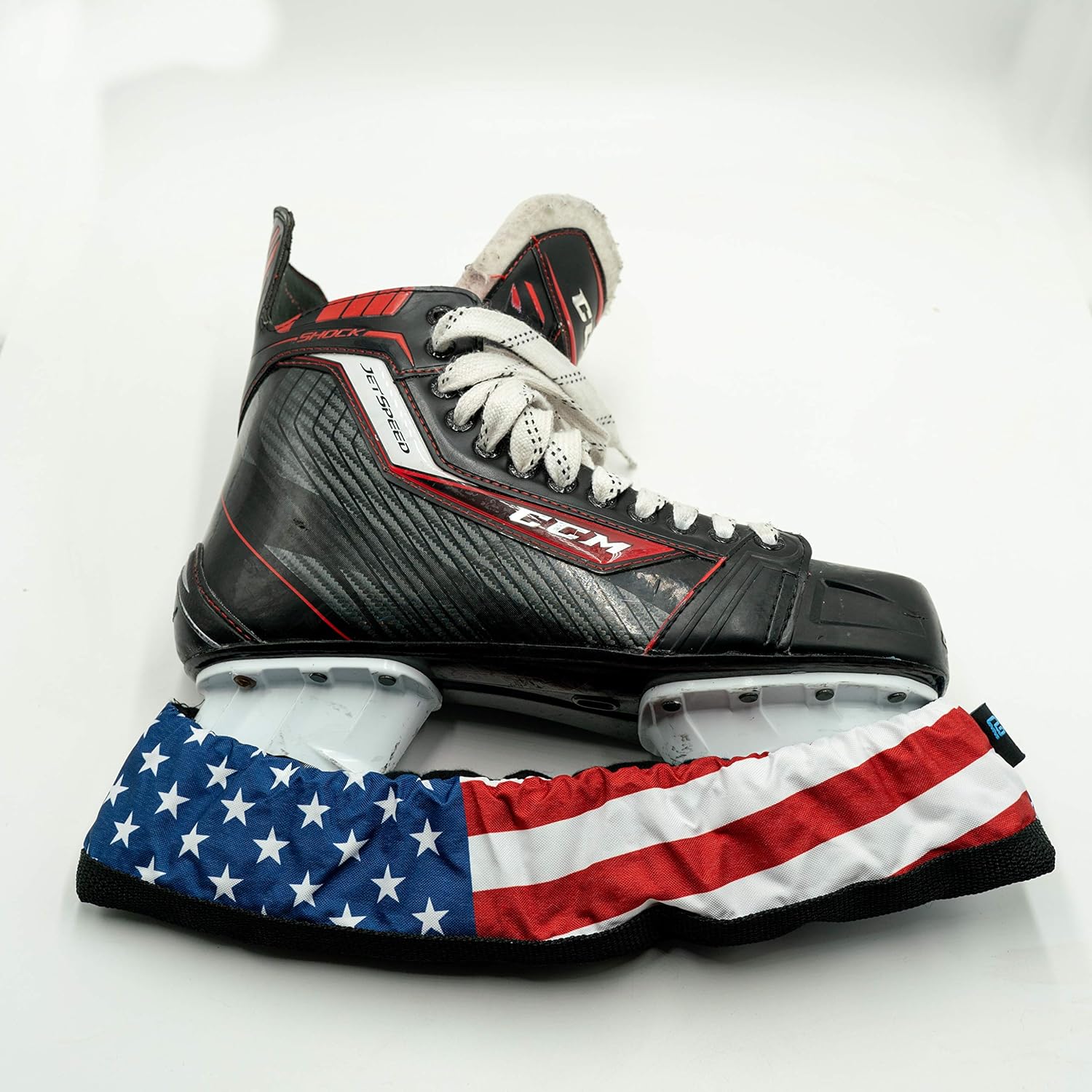 Proguard Ice Skate Guards, Blade Protectors for Ice Hockey Skates, Nylon with Terry Cloth Interior, Youth, US Flag : Sports & Outdoors