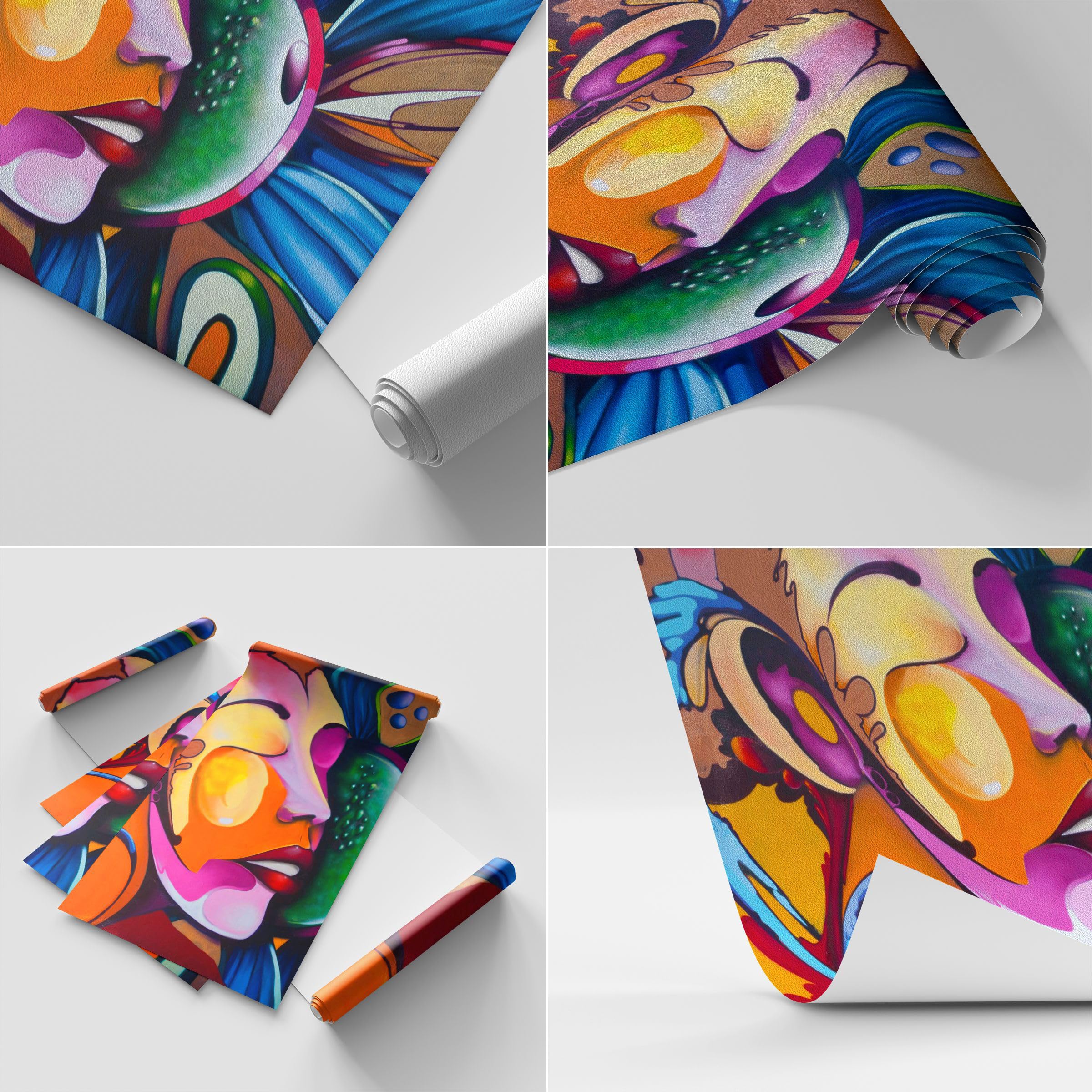 ARTTOR Carta da Parati Vinile in TNT 150x105 cm Persone Arte - 3521 - WF2
