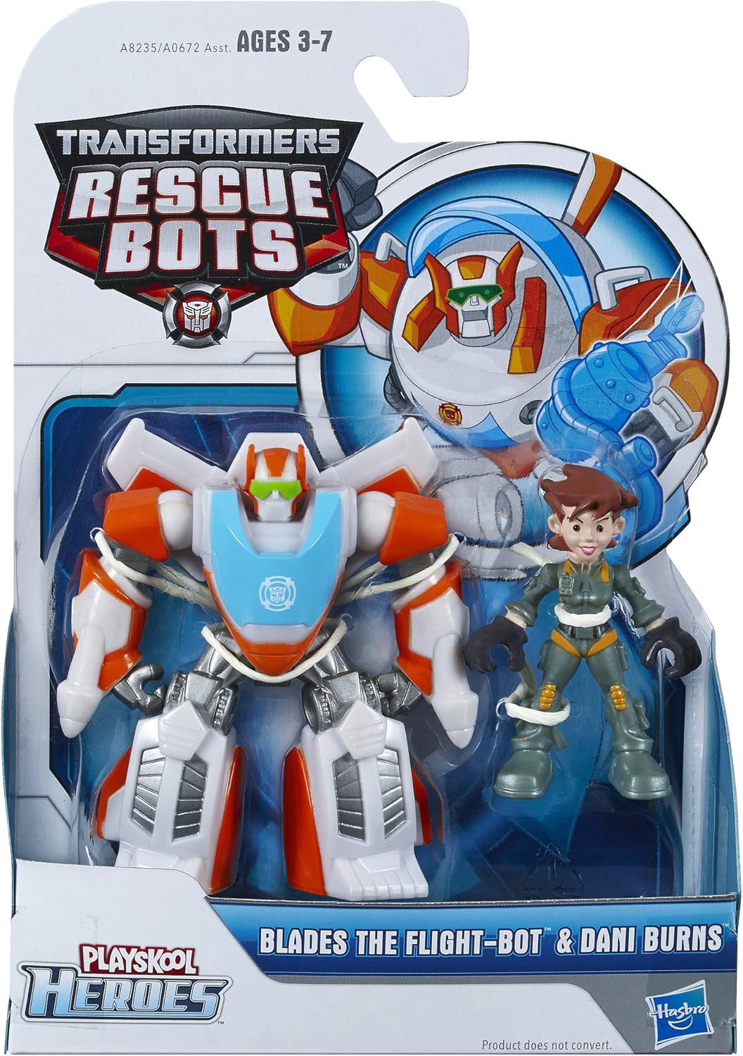 Bots Blades Juguetes De Los Transformers Rescue Bots Ripley FIGURA