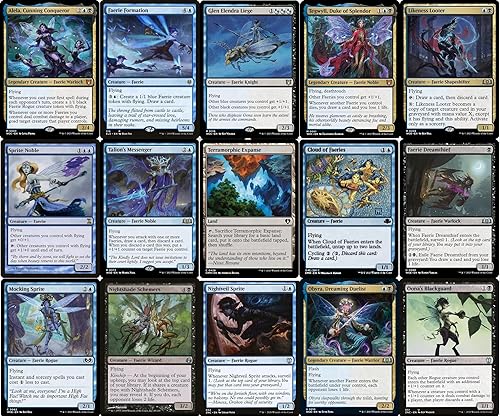 Miniatura 2 de Elite Commander Hadas Deck  Dimir Blue Black  Alela, Cunning Conqueror  EDH cEDH  100 cartas  Magic The Gathering Deck  Muy fuerte