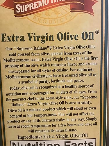 Miniatura 2 de Supremo Italiano Aceite de oliva virgen extra, 101.40 onzas (1)