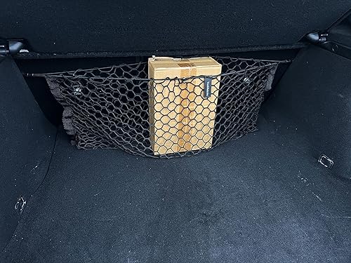 Miniatura 2 de Red de carga elástica para maletero estilo sobre para KIA Stinger 2018-2024  Organizadores y almacenamiento de maletero premium  Red de equipaje