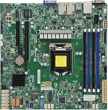 Supermicro MBD-X11SCH-F-O Micro ATX Server Motherboard
