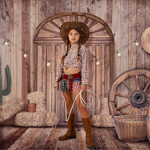 Miniatura 4 de Decoraciones de vaquero, decoración de fiesta occidental, fondo rústico, decoración de fondo rústico, decoración de granero, fondo de fiesta salvaje