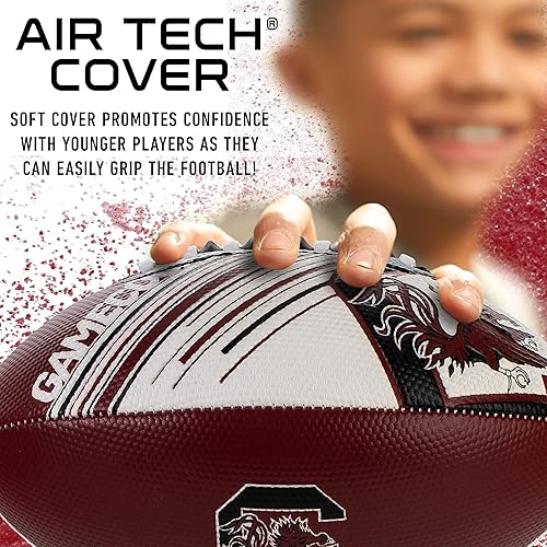 Miniatura 156 de Franklin Sports NCAA - Mini balón de fútbol juvenil - 8.5 pulgadas SPACELACE textura de fácil agarre, perfecto para niños