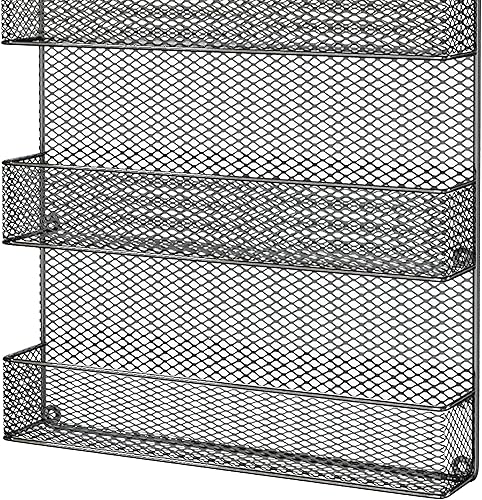 Miniatura 3 de Organizador de estante para especias  Estilo de alambre rústico - Gran espacio de almacenamiento para despensas, armario y cocina - 5 estantes