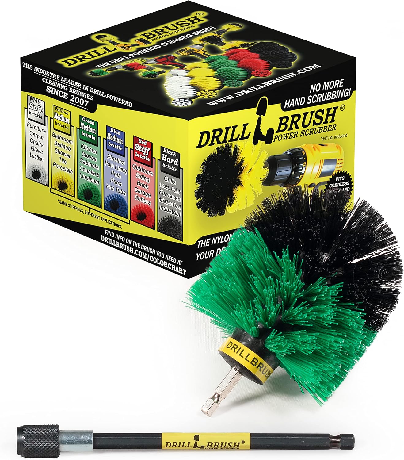 Cast Iron Skillet Brush - Countertop Cleaning Tools - Cutting Board - Sink