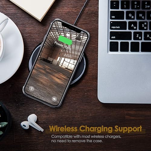 Miniatura 7 de LOHASIC Funda de cuero para iPhone 12 Propara iPhone 12, delgada, de lujo, de poliuretano, suave, antideslizante, a prueba de golpes, antiarañazos,