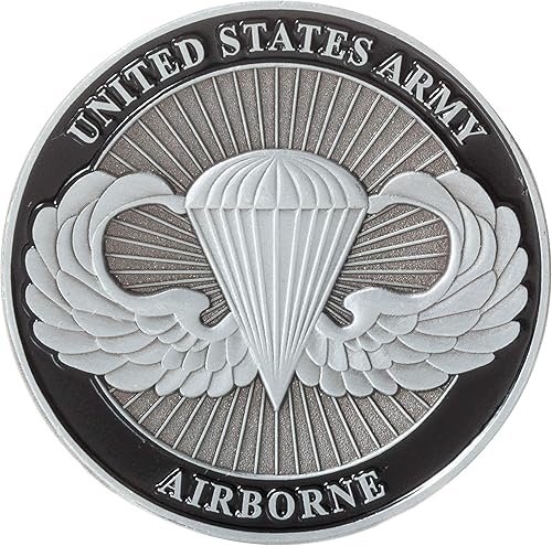 United States Army Airborne Military Challenge Coin