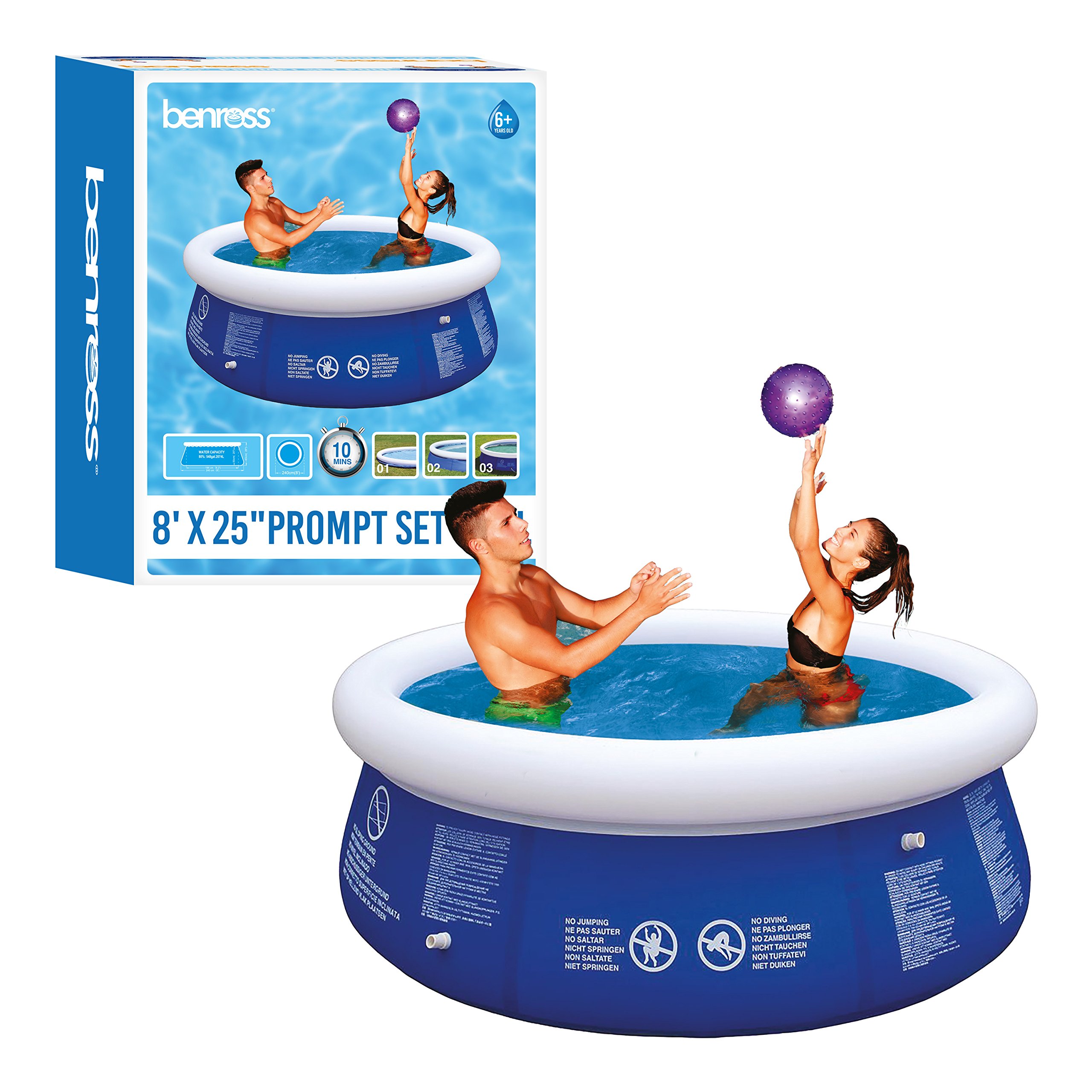 Buy Avenli 83270 8ft Diameter Inflatable Family Pool / Easy Setup