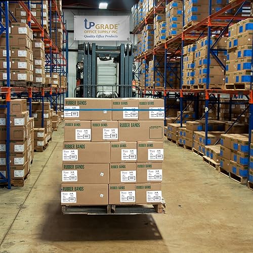 Miniatura 10 de UPG22964 - Bandas de goma para suministros de oficina tamaño 64 3-12 pulgadas x 14 pulgadas crepé natural fabricadas en Estados Unidos caja de 4