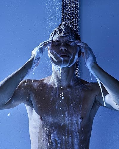 Miniatura 5 de Jack Black Blue Midnight - Limpiador para el cabello y el cuerpo, gel de baño para hombres, champú lavado, limpiador de doble propósito para