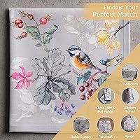 Vista 66 de Maison d' Hermine - Juego de 4 servilletas 100 % de tela de algodón lavable, decorar o regalar, hogar, cocina, comedor, fiestas de cóctel